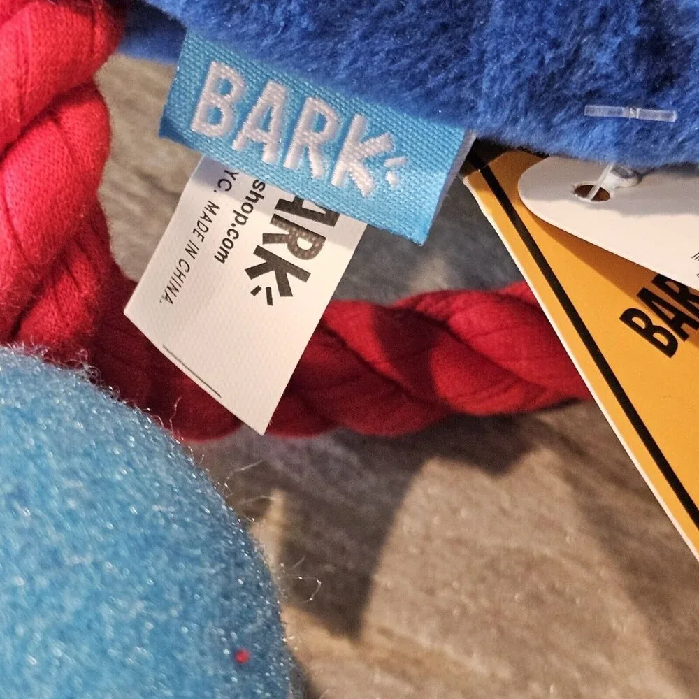 Bark box Dog Toy Janspup Tennis Balls 2 In‎ 1 Interactive Rip Reveal Dog Toy NWT